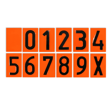 Zestaw wkładów do tablicy ADR- 27szt