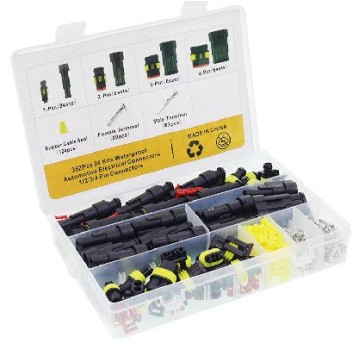 Złącza elektr.hermetyczne AMP -MIX 352 el.